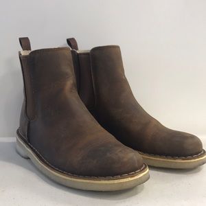 Clarks Leather Chelsea Boots